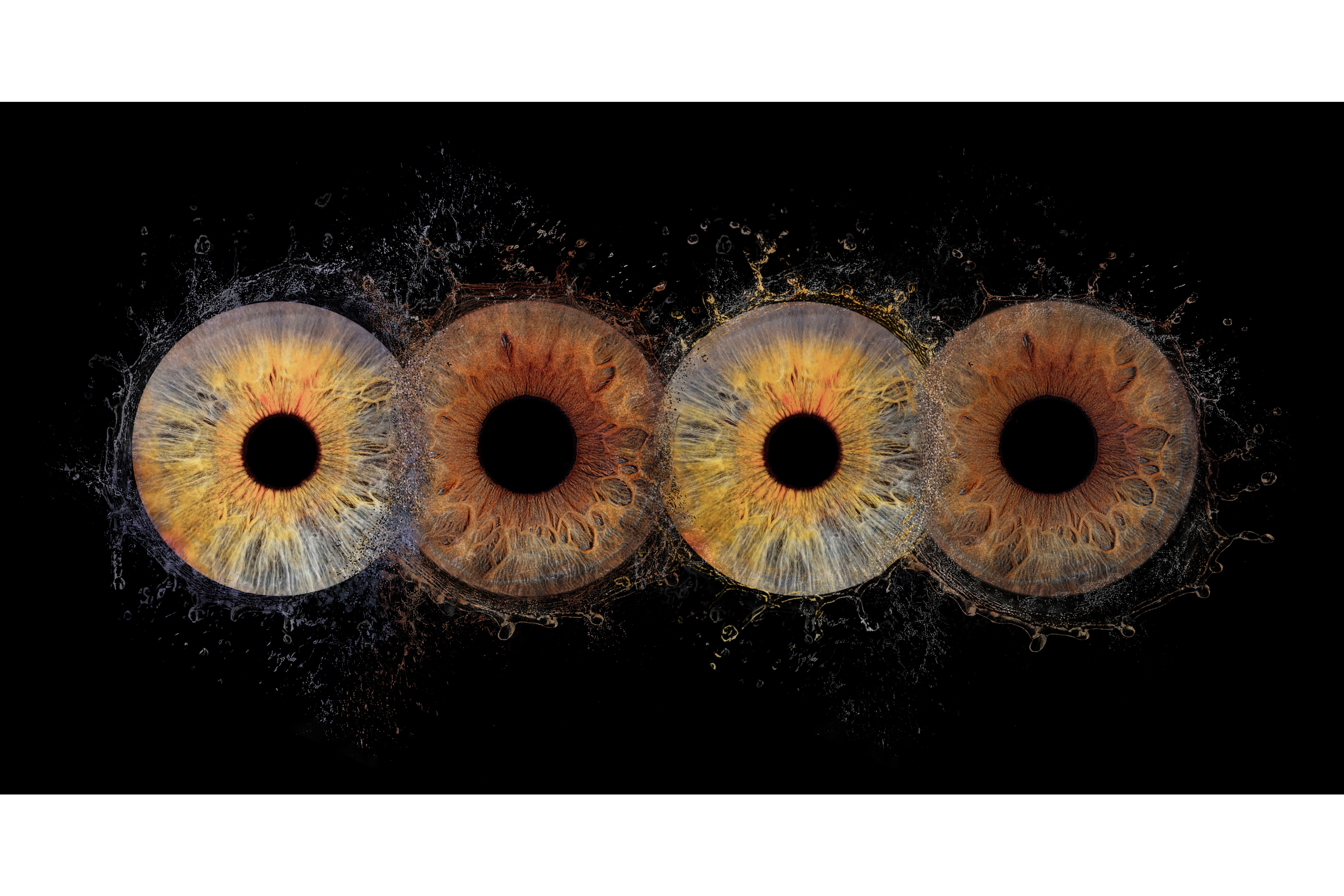 Iris Art Creation - Water Splash